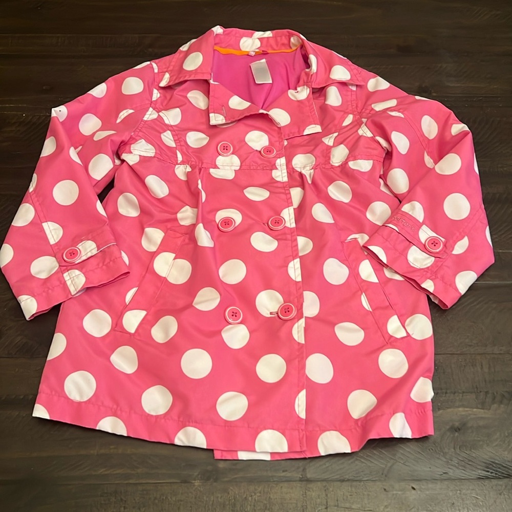 Carters Pink Polka Dot Jacket - 6X